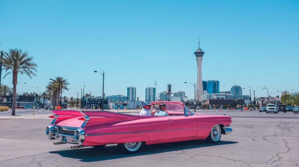 Antiguo Vehículo en Las Vegas